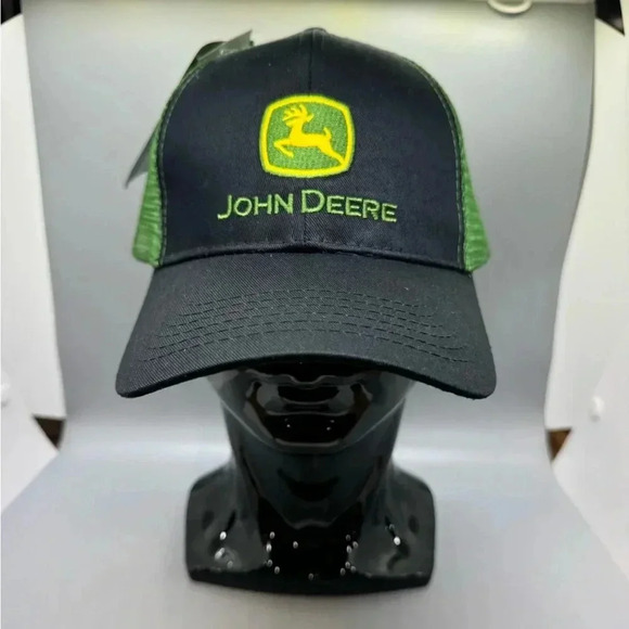 Official John Deere Hat Trucker Snap Back Baseball  Cap - Picture 6 of 8